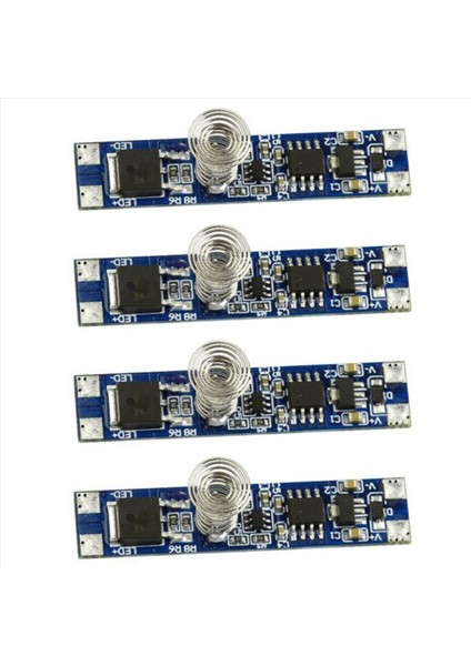 4x 5V-24V 8A Akıllı Akıllı LED Işık Dimmer Kapasitif Sensör Modülü Pcbaled Yüzme Kontrolü Dokunmatik Anahtar (Yurt Dışından)