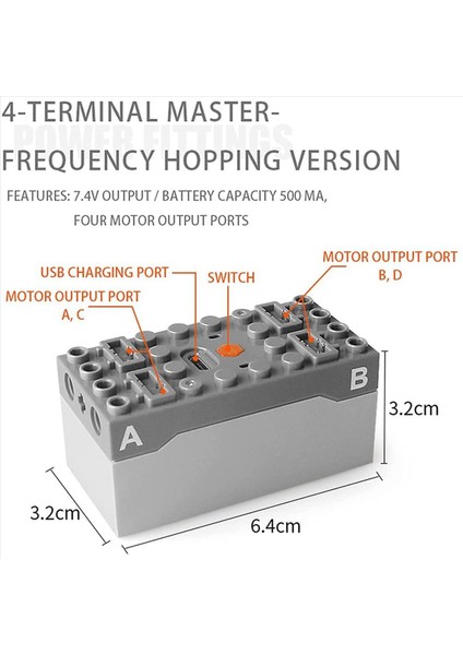 2set Güç Fonksiyon Motor Uygulaması Uzaktan Kumanda Programlama 4 Meduim Moter Set Dıy Yaratıcı Yapı Taşları Çocuklar Için (Yurt Dışından) modelleri