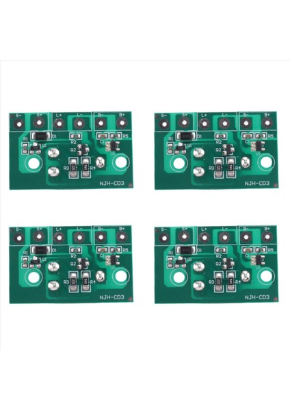 4x Güneş Çim Hafif Kontrolör Kartı 3 7V Lityum Pil Güneş Işık Işık Güneş Işık Devresi Anahtarlı (Yurt Dışından)