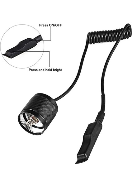 El Feneri Kuyruk Kapağı Aksesuarlar Basınç Düğmesi Dokunmatik Anahtar Ikinci Nesil Hat Kontrolü Uzatma Anahtarı (Yurt Dışından) fiyatları