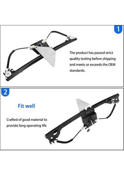 Elektrikli Pencere Regülatörü Pencere Kaldırıcı 9802617380 350103110400 Citroen C3 Mk2 2009-2020 (Yurt Dışından) modelleri