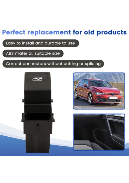 Araç Penceresi Cam Kaldırıcı Anahtarı 5GG959855 Vw Golf Için 2012-2021 Pencere Kontrol Anahtarı Araç Aksesuarları (Yurt Dışından) indirimleri