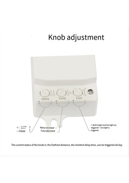 5 8ghz Mini Mikrodalga Radar Hareket Sensörü Anahtarı AC85-265V Akıllı Insan Vücutu Sensörü Anahtar Hareket Işığı Anahtarı (Yurt Dışından) modelleri