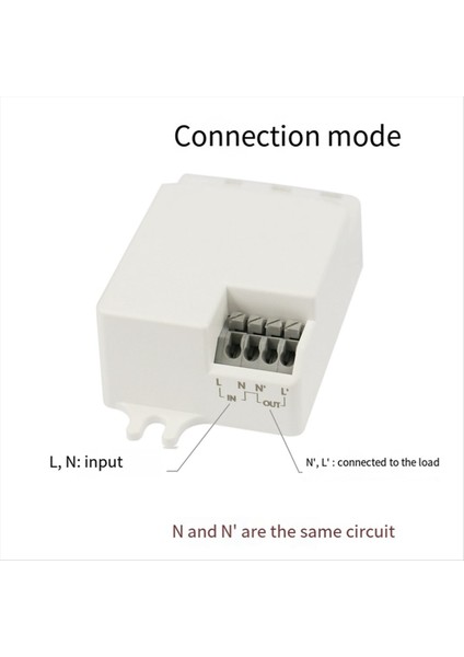 5 8ghz Mini Mikrodalga Radar Hareket Sensörü Anahtarı AC85-265V Akıllı Insan Vücutu Sensörü Anahtar Hareket Işığı Anahtarı (Yurt Dışından) fırsatları