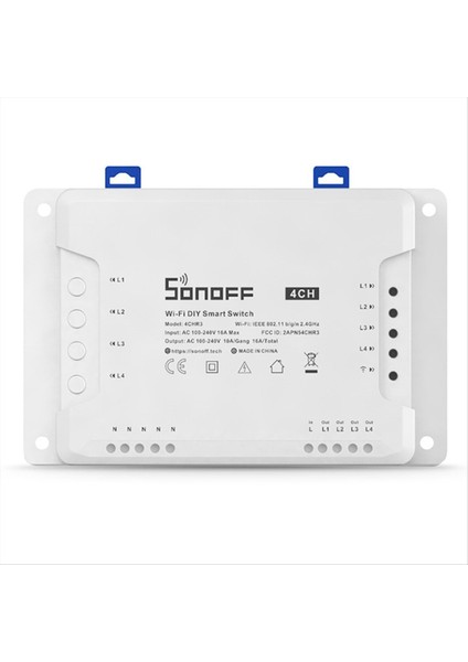 Sonoff Çok Kanallı Akıllı Anahtar 4ch R3 Her Bağımsız Cep Telefonu Uzaktan Kumanda Zamanlama Anahtarı (Yurt Dışından) fırsatları
