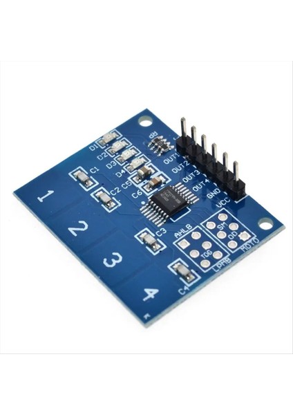 10PCS TTP224 Dijital Dokunmatik Sensör Kapasitif Anahtar Modülü Düğmesi 4 Kanal Kapasitif Anahtar Modülü (Yurt Dışından) modelleri