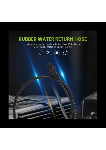 Peugeot/citroen 1323Y2 Için 3x Araba Kauçuk Hortum Su Dönüş Radyatör Atma Borusu (Yurt Dışından) fırsatları