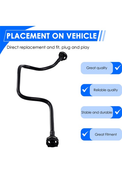 8K0121164E Motor Taşma Soğutucu Soğutma Hortum Borusu Audi A4 S4 Quattro B8 2008-2012 A5 S5 (Yurt Dışından) indirimleri