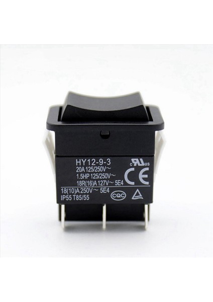 2x Rocker Switch HY12-9-3 6pins Endüstriyel Elektrik Rocker Switch 125V/250V Pushbutton (Yurt Dışından) indirimleri