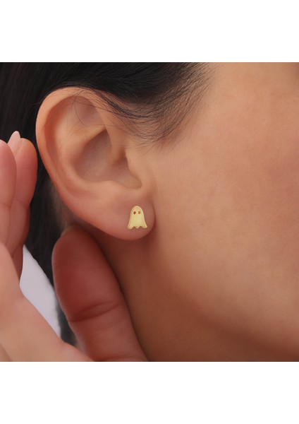 925 Ayar Gümüş Gold Hayalet Küpe fiyatları