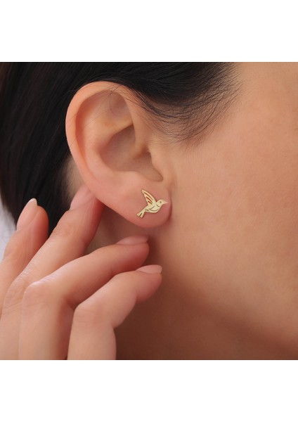 925 Ayar Gümüş Arı Kuşu Küpe fiyatları