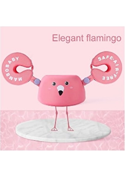Mambobaby Bebek Yüzme Kolluk Yelek Pembe Mavi Yeşil 2-6 Yaş 15-30 kg Su Güvenliği