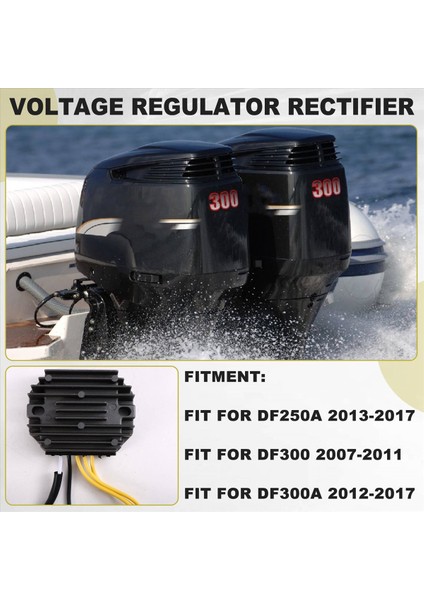 Doğrultucu Regülatörü Suzuki Için Uygun DF250 2013-2017 DF300 DF300A 2007-2017 Motosiklet Aksesuarları Parçaları (Yurt Dışından) indirimleri