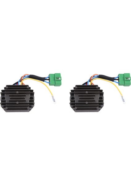 2x 12V 280W Komatsu Yanmar Için Regülatör Doğrultucu 3TNE74 3D74E 3D68E 119640-77710 11964077710 (Yurt Dışından)
