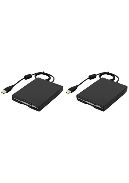 2x USB Disket Sürücü 3 5inch USB Harici Dis Disk Sürücüsü Taşınabilir 1 44 MB Fdd USB Sürücü Fişi ve Pc Windows Xp (Yurt Dışından)