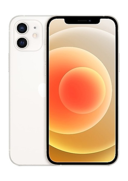 Yenilenmiş IPHONE 12 256GB -Beyaz( 12 Ay Garantili)-C Grade