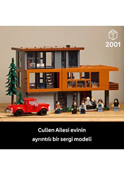 Ideas 21354 Alacakaranlık Cullen Evi 1430 Parça Erkekler İçin Hediye Seti