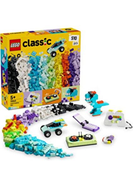 Classic Harika Yaratıcı Kutu 510 Parça Unisex Çocuklar İçin Eğlenceli Yapım Seti modelleri