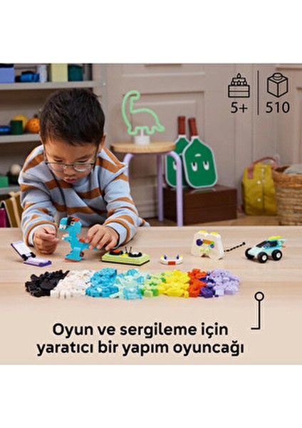 Classic Harika Yaratıcı Kutu 510 Parça Unisex Çocuklar İçin Eğlenceli Yapım Seti