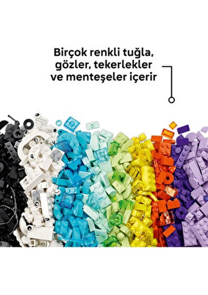 Classic Harika Yaratıcı Kutu 510 Parça Unisex Çocuklar İçin Eğlenceli Yapım Seti