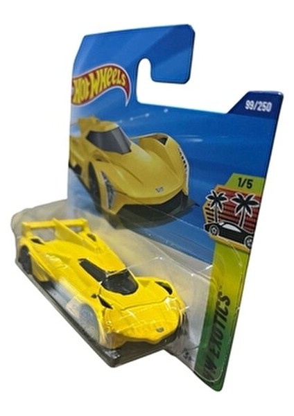 Cadillac Project GTP Hypercar 1:5 Ölçekli Metal Araç Sarı Renk Koleksiyonluk modelleri