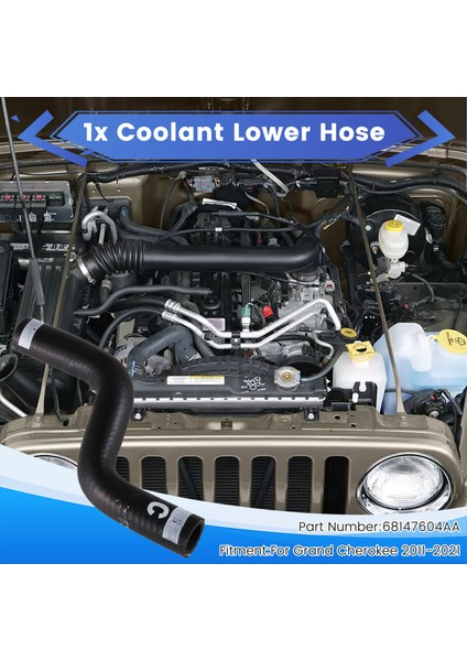 Soğutucu Alt Hortum Tüp Boru Tüpü 68147604AA Jeep Grand Cherokee 2011-2021 (Yurt Dışından) indirimleri