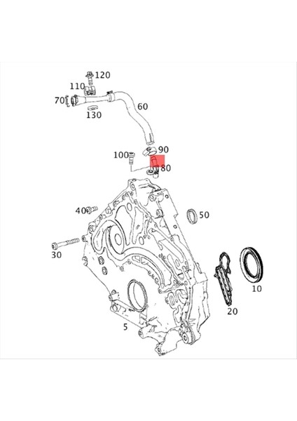 A0099974272 Mercedes Benz Amg G63 Araba Soğutucu Hortum Konnektörü 0099974272 Otomatik Parçalar (Yurt Dışından) indirimleri