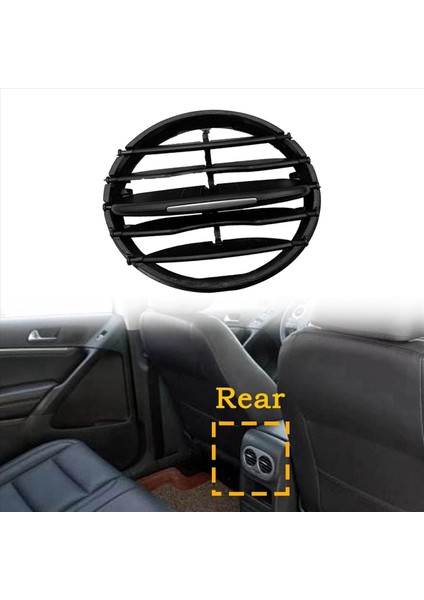 Tiguan Için 5x Klima Gösterge Paneli 2010-2017 Enstrüman Masası Orta Outlet Tuyere A/c (Yurt Dışından) fırsatları