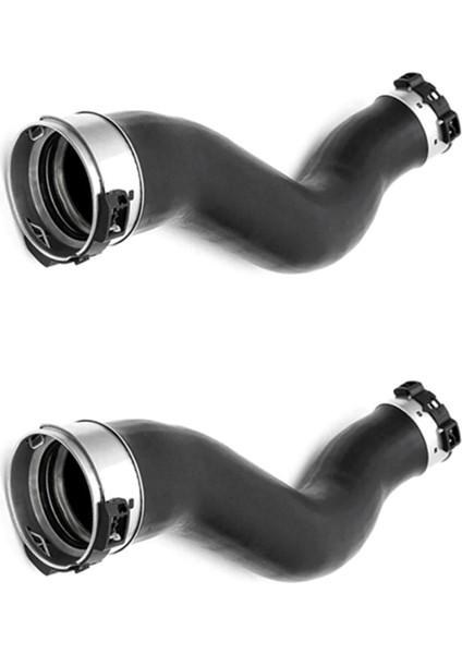 2x Sol Yan Motor Intercooler Hava Emme Hortumu Nissan NP300 2008-2015 14463-4KV0A 144634KV0A (Yurt Dışından)