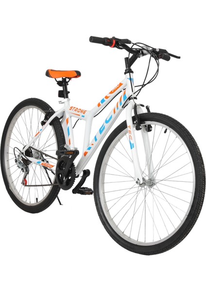 Bisiklet Strong 26" Jant 21 Vites Erkek Dağ Bisikleti Beyaz - Turuncu fiyatları
