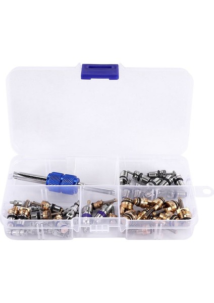 40PCS Klima Klima Klima Valf Çekirdeği R12 R134A Valf Kök Çekirdek Çıkma Aracı Araba Otomatik Klima Aracı Için (Yurt Dışından) fiyatları