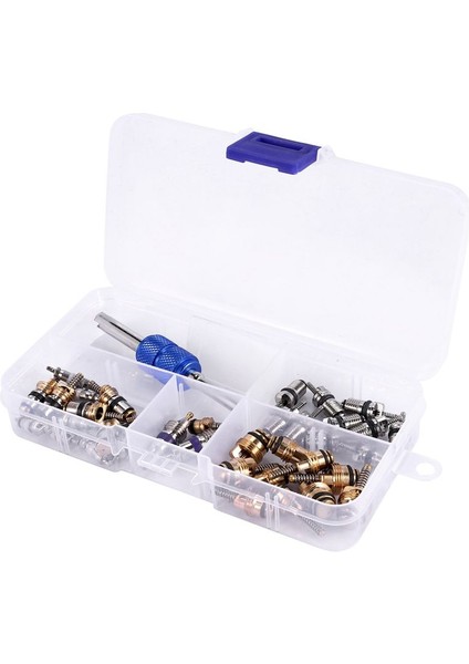 40PCS Klima Klima Klima Valf Çekirdeği R12 R134A Valf Kök Çekirdek Çıkma Aracı Araba Otomatik Klima Aracı Için (Yurt Dışından) modelleri