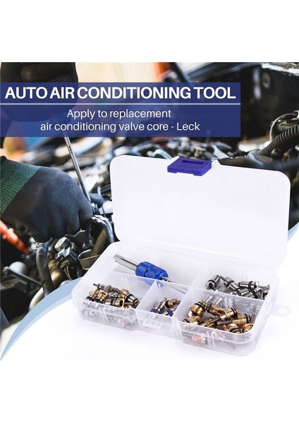 40PCS Klima Klima Klima Valf Çekirdeği R12 R134A Valf Kök Çekirdek Çıkma Aracı Araba Otomatik Klima Aracı Için (Yurt Dışından) indirimleri