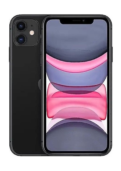 Yenilenmiş IPHONE 11 256GB -Siyah( 12 Ay Garantili)-C Grade