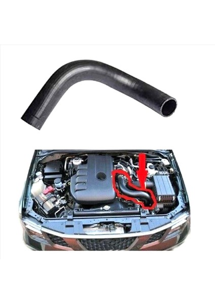 2x Intercooler Boru Nissan Navara NP300 D22 D40 2 5 Dcı 14463EB71A 14463EC01A (Yurt Dışından) indirimleri