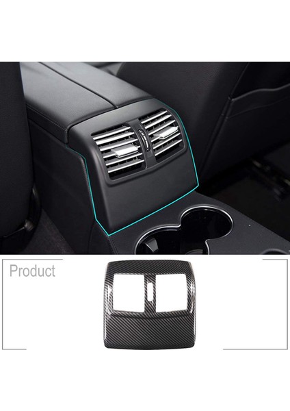 2x Abs Karbon Fiber Arka Klima Çıkış Havalandırma Kapağı Kaplama Sticker Mercedes Benz W212 E-Serisi 2012-2015 (Yurt Dışından) fiyatları