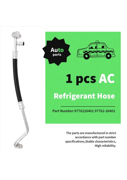 Car Klima Soğutucu Deşarj Hortumu 9776226401 97762-26401 Hyundai Santafe Için 2000-2005 (Yurt Dışından) fırsatları