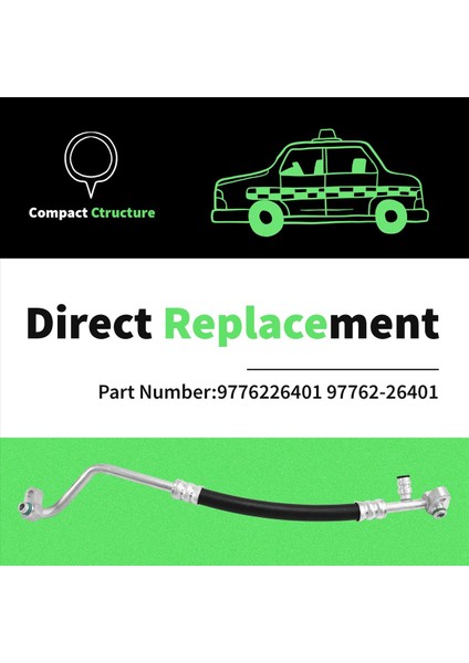 Car Klima Soğutucu Deşarj Hortumu 9776226401 97762-26401 Hyundai Santafe Için 2000-2005 (Yurt Dışından) indirimleri