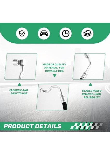 64509223325 Araç Ac Bmw E88 E93 E92 X1 E84 2004-2015 Için Yüksek Basınçlı Hat Hortumu (Yurt Dışından) indirimleri