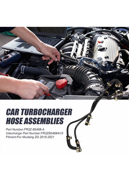Araba Turboşarj Hortum Braket Montajları FR3Z-9S468-A Ford Mustang Zg 2015-2021 Vakum Kablo Demeti Turbo FR3Z9S468AVX (Yurt Dışından) fırsatları