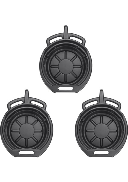 3x 7 5l Plastik Yağ Drenaj Tavası Atık Motor Yağ Toplayıcı Tank Şanzıman Yağ Tip Tepsisi (Yurt Dışından)