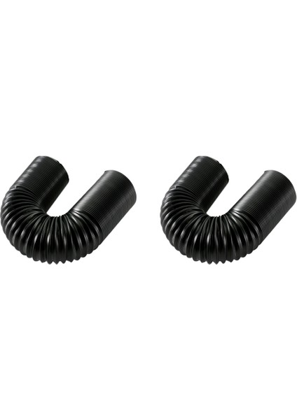 2pcs 2 5 Inç Araba Ayarlanabilir Yüksek Akışlı Esnek Turbo Soğuk Hava Giriş Sistemi Hortum Boru Tüpü 63MM (Yurt Dışından)