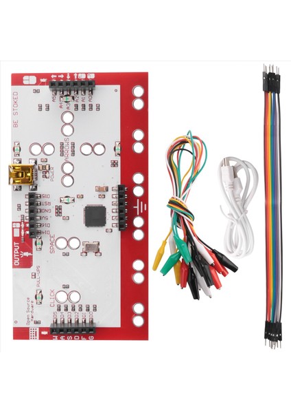 Makey Için USB Kablo Dupond Timsah Klipsli Mk Set Deluxe Kitini Tamamlayın (Yurt Dışından) modelleri
