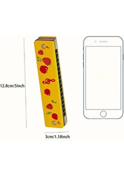 Ahşap Ses ve Ritim Seti 4 Parça Eğitici Ahşap Oyuncak +1 Yaş İçin