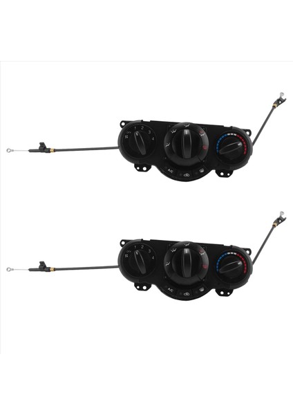 2x Car Klima Isıtıcı Kontrol Paneli 96615408 Daewoo Lacetti Chevrolet Nubira Optra Için Iklim Anahtarı (Yurt Dışından)