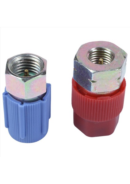5x Retrofit 7/16 Ila 3/8 Dönüşüm Adaptörü R12 Ila R134A Yüksek/düşük Ac Bağlantı (Yurt Dışından) modelleri