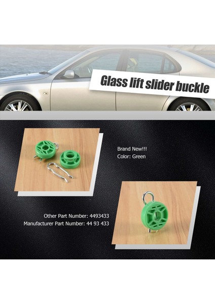 4 x Set Saab 9-5 9-3 900 Için Ön Elektrikli Pencere Regülatör Kılavuzu Silindir (Yurt Dışından) indirimleri