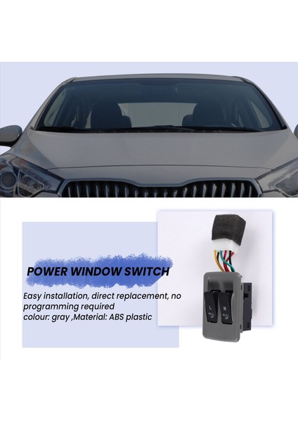 Araba Sol Ön Güç Pencere Anahtarı Güç Pencere Anahtarı Düğmesi Kıa Gurur KK12B-66-350 KK12B-66-370 (Yurt Dışından) indirimleri