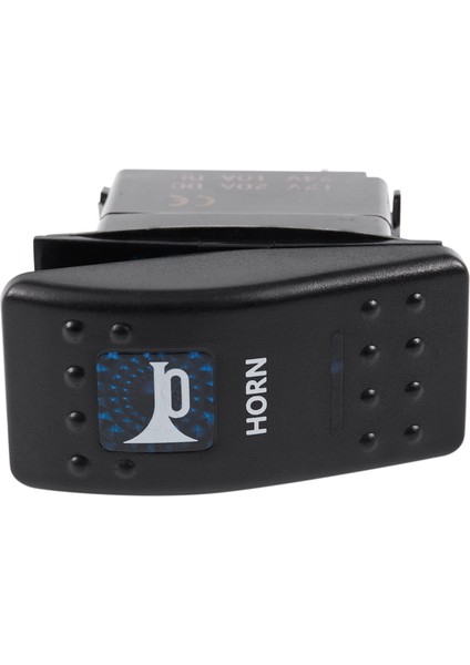 3x Mavi Işık Boynuz Deseni LED 12V/20A 24V/10A 5 Pimli Rocker Geçiş Anahtarı Anahtarlı Araba Teknesi (Yurt Dışından) indirimleri