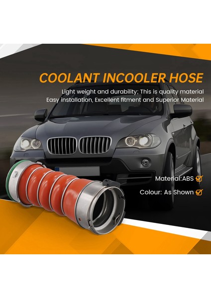 11617807987 Turbo Şarj Hava Giriş Hortumu Bmw X5 E70 Lcı F15 X6 E71 F16 Soğutucu Inceleme Hortum Hortum Araç Aksesuarları (Yurt Dışından) fırsatları